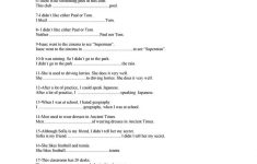 Printable Paraphrase Practice Worksheet