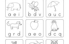 Phonics Worksheet For Beginners – Free Kindergarten English | Free Printable Phonics Worksheets