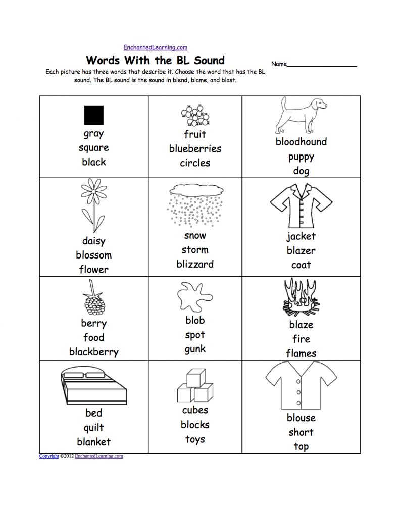 phonics worksheets multiple choice worksheets to print