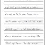 Pinannette 🌸🌼🌺 On Cursive Writing | Cursive Handwriting | Free Printable Cursive Writing Sentences Worksheets