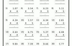 Printable Math Worksheets Grade 5