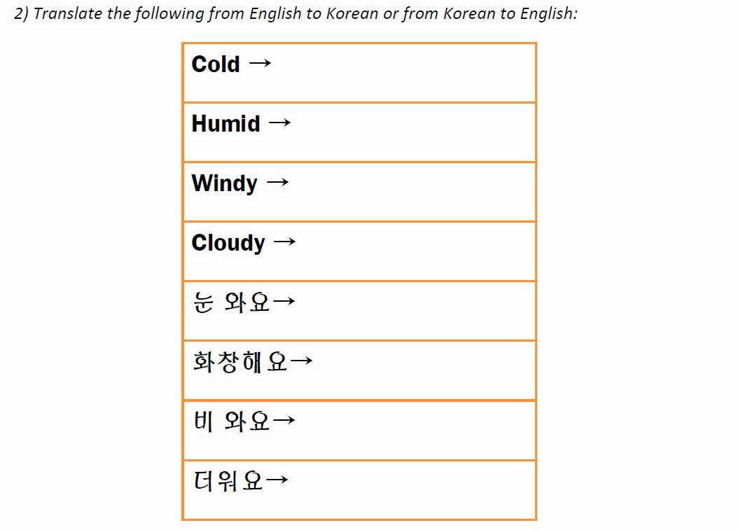 Places – Fresh Korean | Printable Korean Language Worksheets