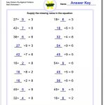 Pre Algebra | Printable Equation Worksheets
