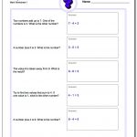 Pre Algebra Word Problems | Free Printable Math Worksheets Pre Algebra
