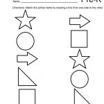Pre K Shapes Worksheets Printable | Kiddo Shelter | Pre K Printable Worksheets