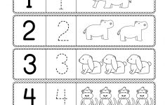 Preschool Worksheet Using Numbers – Free Kindergarten Math Worksheet | Free Printable Preschool Math Worksheets