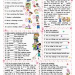Present Progressive Tense Worksheet   Free Esl Printable Worksheets | Present Progressive Worksheets Printable