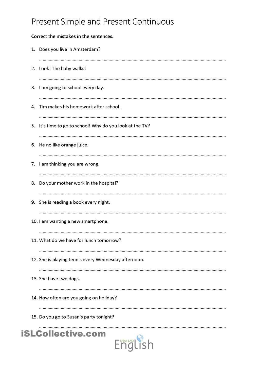 Second Grade Sentences Worksheets, Ccss 2.l.1.f Worksheets. | Free