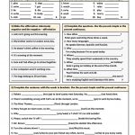 Present Simple Vs. Present Continuous (Test) Worksheet   Free Esl | Present Progressive Worksheets Printable