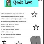 Printable 10 Commandments Coloring Pages Trials Ireland | 10 Commandments Printable Worksheets