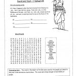 Printable Bible Study Worksheets Lessons For Youth Free Children's | Free Printable Children&#039;s Bible Worksheets