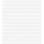 Printable Blank Writing Worksheet | Education | Cursive Writing | Printable Blank Handwriting Worksheets