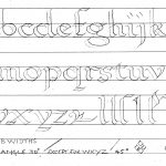 Printable Calligraphy Practice Worksheets | Bill's Space | Calligraphy Worksheets Printable
