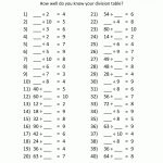 Printable Division Worksheets 3Rd Grade | Printable Fraction Worksheets For Grade 3