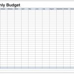 Printable Monthly Budget Worksheet Excel   Koran.sticken.co | Blank Budget Worksheet Printable