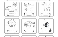 printable phonics worksheet free kindergarten english worksheet free phonics worksheets printable Printable Phonics Worksheet - Free Kindergarten English Worksheet | Free Phonics Worksheets Printable