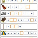 Printable Spelling Worksheets For Kids | Spelling, Sight Words | Printable Spelling Worksheets