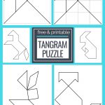 Printable Tangrams   An Easy Diy Tangram Template | Free Homeschool | Printable Tangram Worksheets