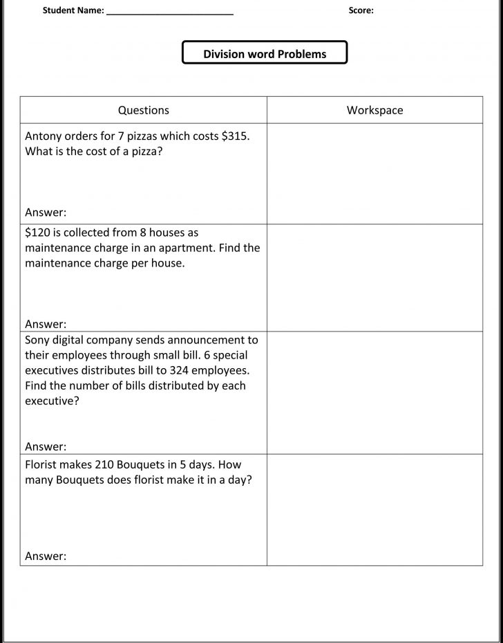 Printables Free Integer Word Problems Worksheet Integer Word | Free ...