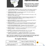 Psycho Educational And Mental Health Worksheets And Handouts | Printable Mental Health Worksheets