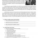 Reading About Amelia Earhart Worksheet   Free Esl Printable | Amelia Earhart Free Worksheets Printable