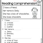 Reading Comprehension Worksheet 1St Grade – Karenlynndixon | Printable Reading Worksheets For 1St Grade