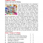 Shopping In London Worksheet   Free Esl Printable Worksheets Made | London Worksheets Printable