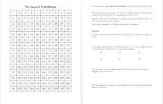 Sieve Of Eratosthenes Worksheet | The Prime Factorisation Of Me | Sieve Of Eratosthenes Worksheet Printable