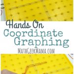 Simple, Hands On Coordinate Graphing Worksheet {Free Printable} | Geoboard Printable Worksheets