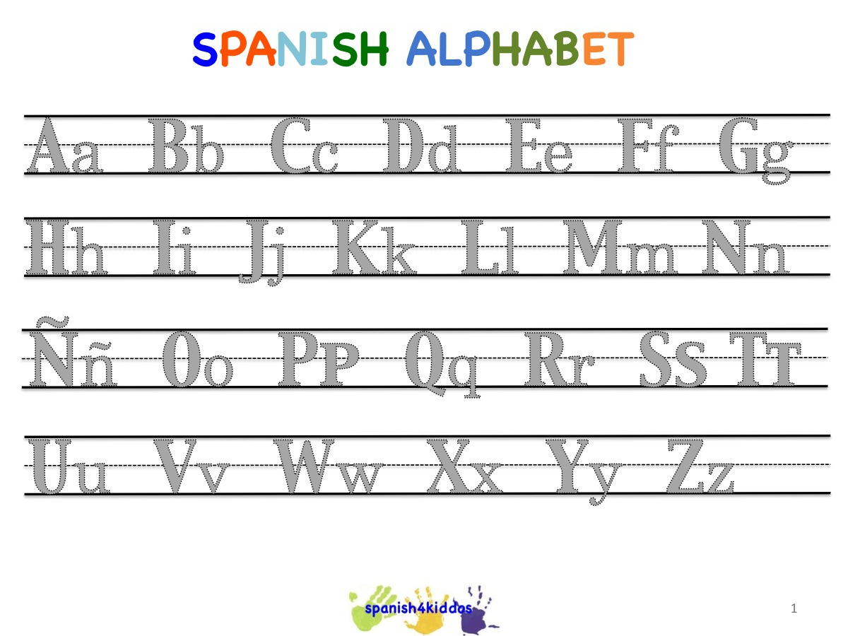 Spanish Alphabet Worksheets | Free Printables Worksheet - Free | Free Printable Spanish Alphabet Worksheets