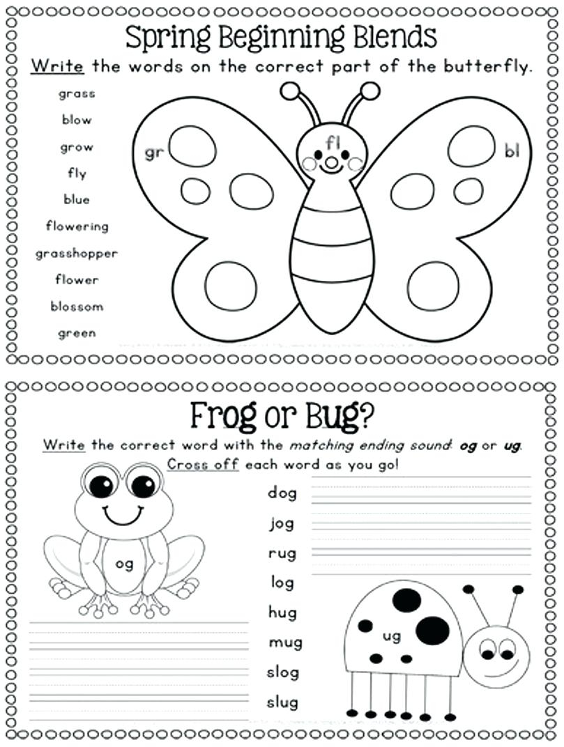 Spring Worksheet Spring Worksheet For Kids Spring Worksheets For | Free Printable Spring Worksheets For Elementary
