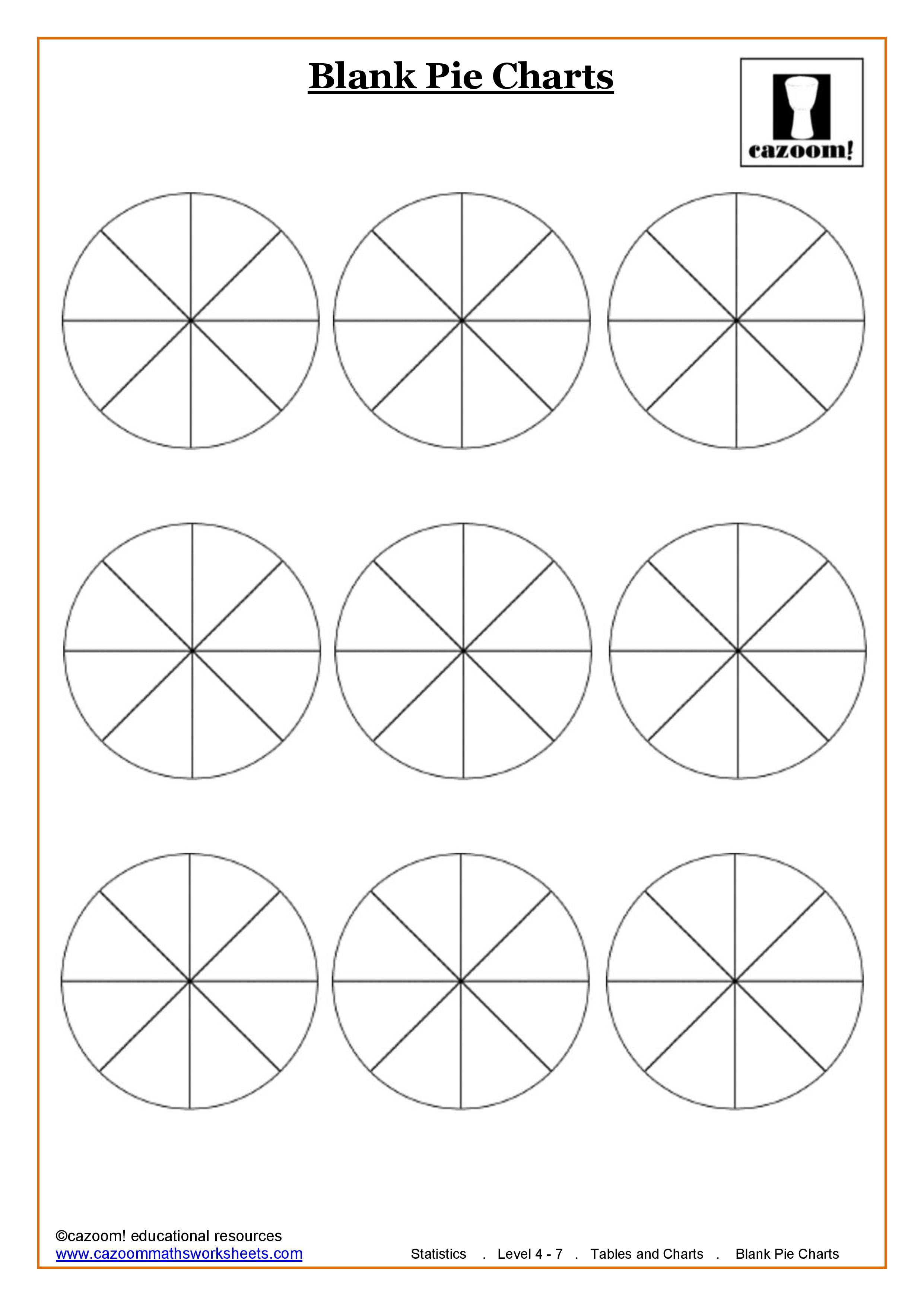 Statistics Teaching Resources | Ks3 And Ks4 Statistics Worksheets | Free Printable Pie Graph Worksheets