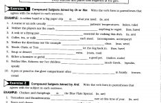Subject Verb Agreement Worksheet With Answers – Karenlynndixon | Subject Verb Agreement Printable Worksheets High School