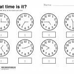 Telling Time Worksheets Grade 3 | Lostranquillos   Free Printable | Telling Time Worksheet Printable