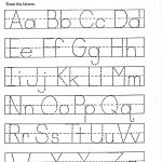 Trace Letter Worksheets Free | Reading And Phonics | Pre K Math | Free Printable Letter A Worksheets For Pre K
