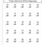 Two Digit Subtraction Worksheets   Free Printable Subtraction | Free Printable Subtraction Worksheets