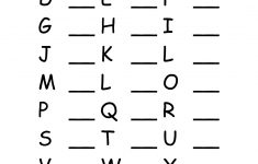 Free Printable Upper And Lowercase Letters Worksheets