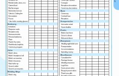 Wedding Budget Sheet Unique Wedding Bud Worksheet Printable | Wedding Budget Worksheet Printable
