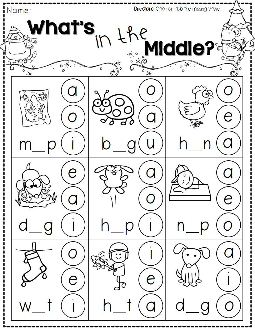 Winter Activities For Kindergarten Free | Winter Theme | Free Printable Winter Preschool Worksheets