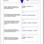 Word Problems | Free Printable Fraction Word Problem Worksheets