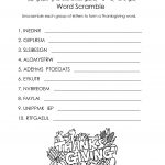 Word Scramble Worksheets Thanksgiving | K5 Worksheets | Christmas | Free Printable Word Scramble Worksheets