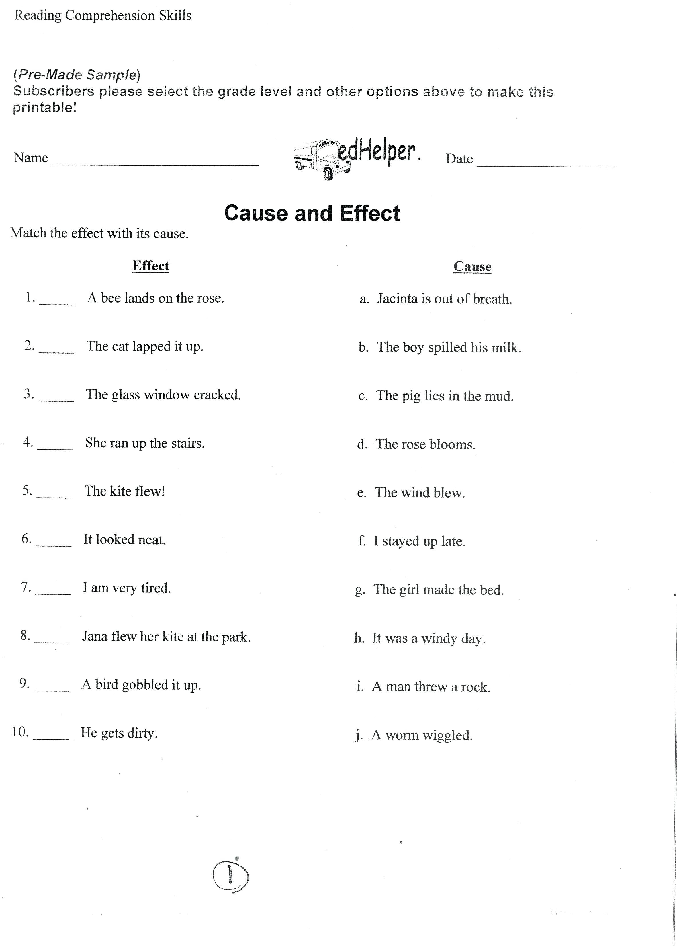 Free Printable Worksheets For Aphasia