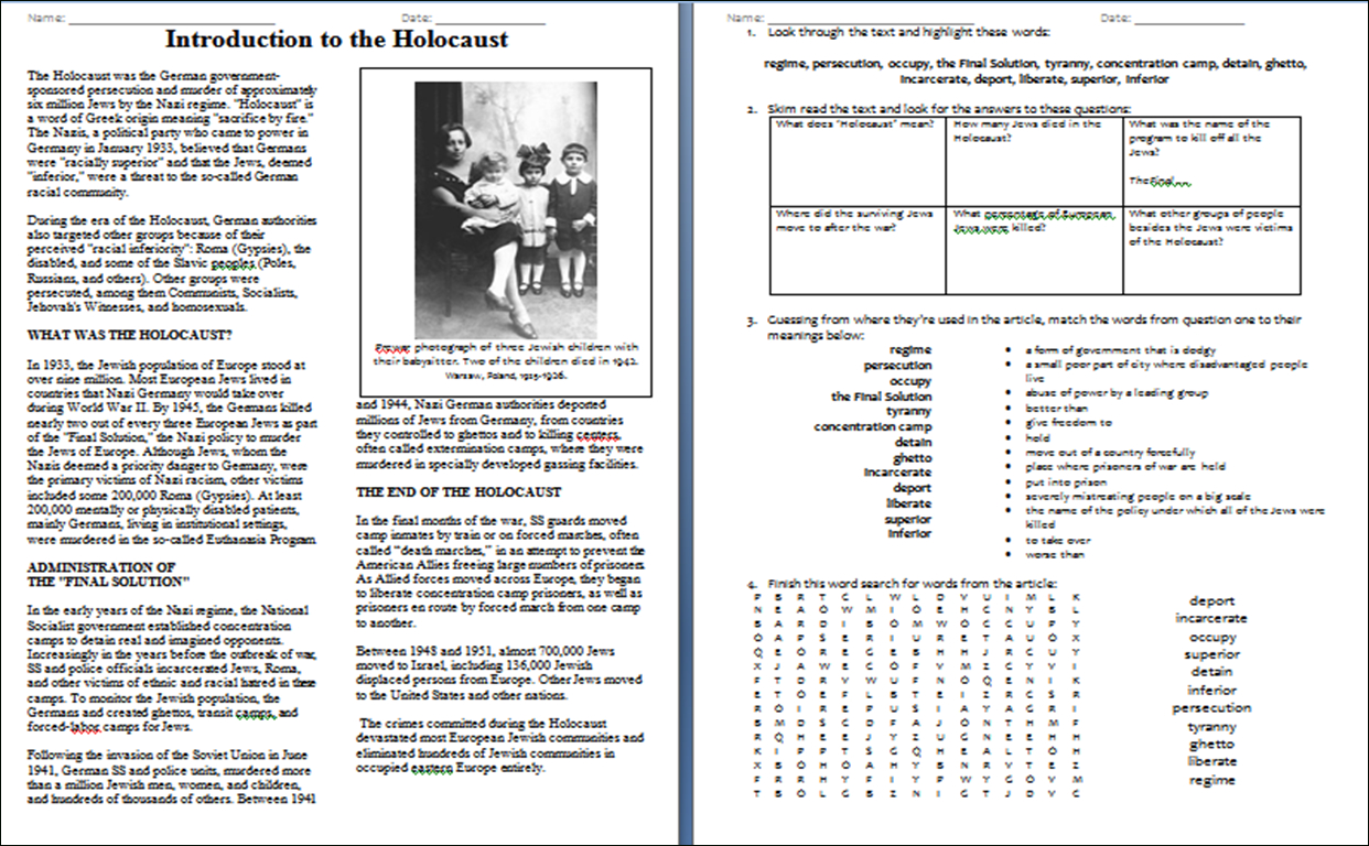 Remembering Anne Frank Worksheet Woo Jr Kids Activities Holocaust Printable Worksheets 