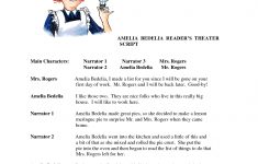 Amelia Bedelia Printable Worksheets