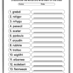 11 4Th Grade Spelling Worksheets Printable – Free Pdf At | Free Printable Spelling Worksheets For 4Th Grade