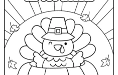 Thanksgiving Worksheets Coloring