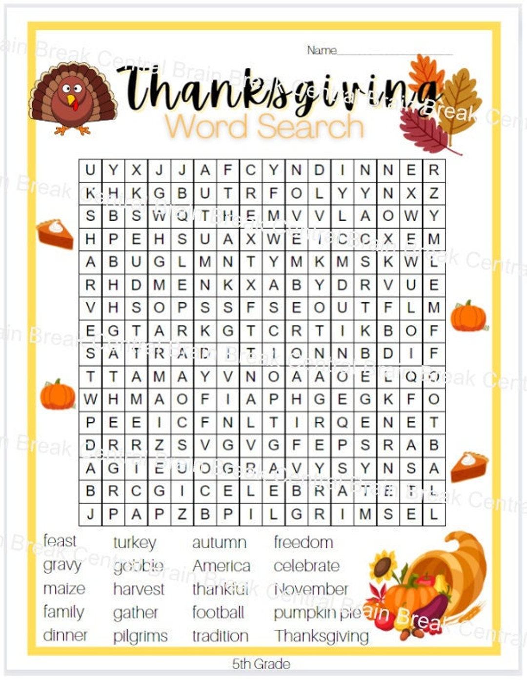 5th grade thanksgiving word search with answer key printable 5th grade thanksgiving worksheets 5Th Grade Thanksgiving Word Search With Answer Key, Printable | 5th Grade Thanksgiving Worksheets