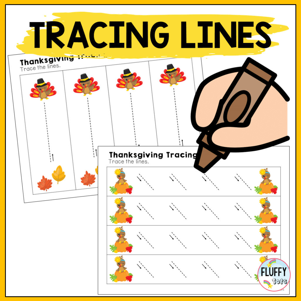 6 Thanksgiving Fine Motor Printables Activities For Toddlers | Thanksgiving Fine Motor Worksheets