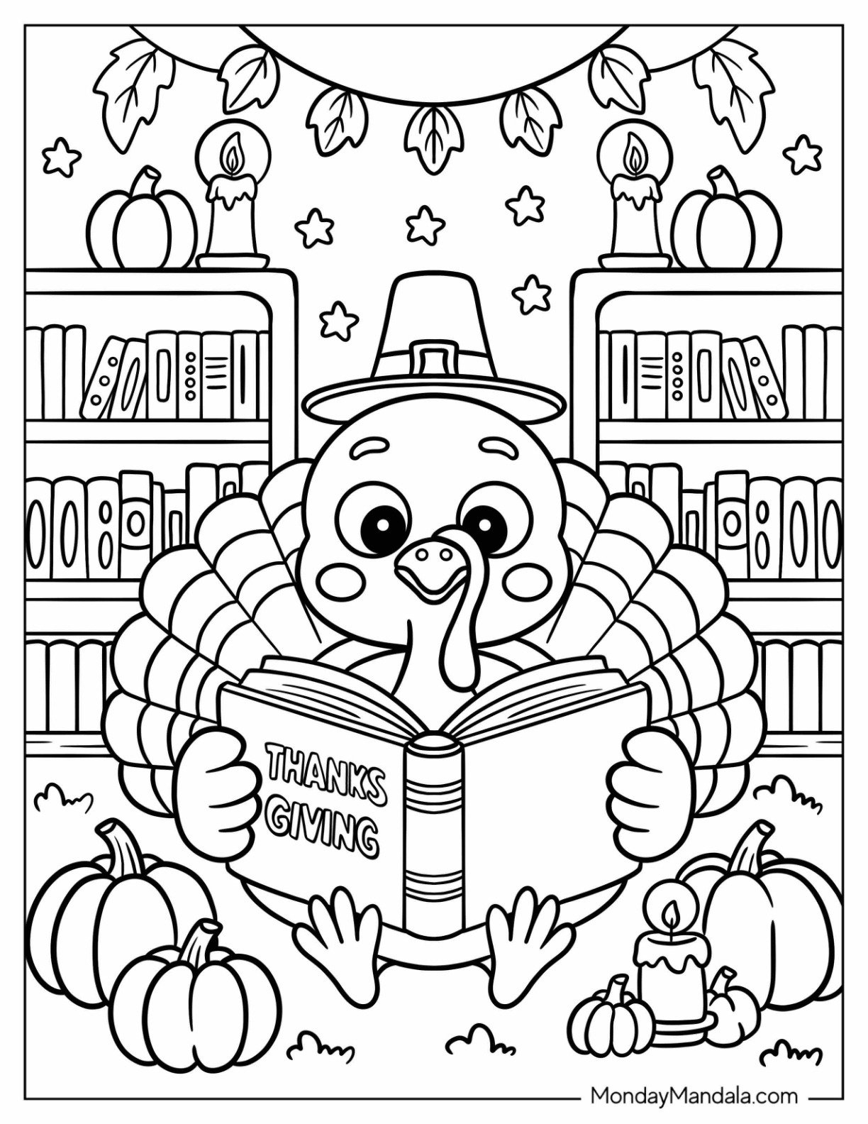 67 Thanksgiving Coloring Pages (Free Pdf Printables) | Thanksgiving Color Worksheets