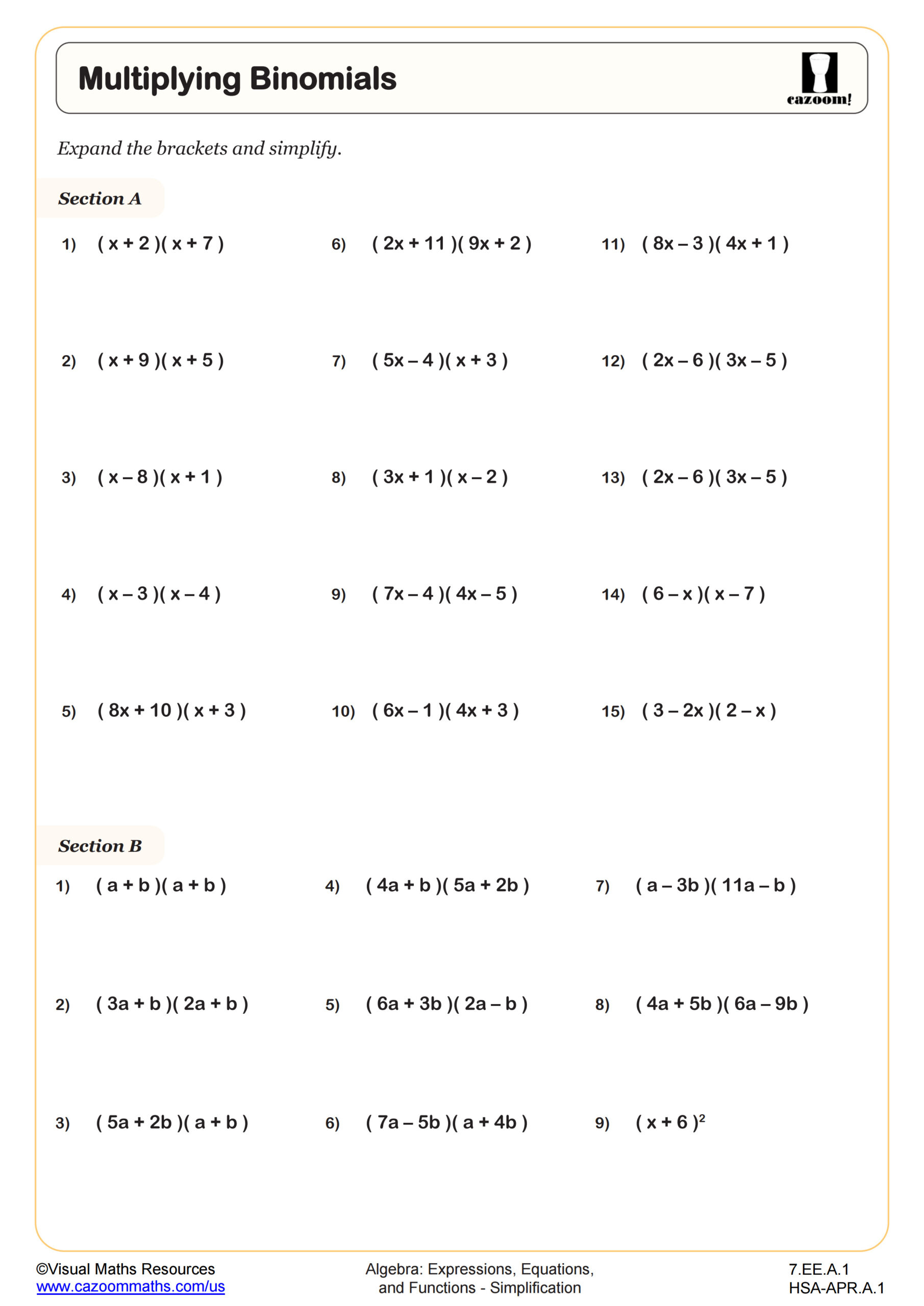 7th grade math worksheets pdf printable worksheets cazoom math 7th grade math worksheets printable free with answers 7Th Grade Math Worksheets Pdf | Printable Worksheets | Cazoom Math | 7Th Grade Math Worksheets Printable Free With Answers